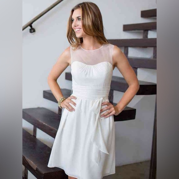 Colour by Kenneth Winston white dress size 8 - Picture 2 of 8